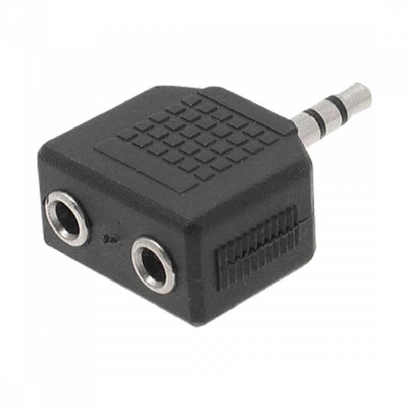 Adaptador Metalico Audio Plug Stereo 6.3 Mm A Jack 3.5 Mm