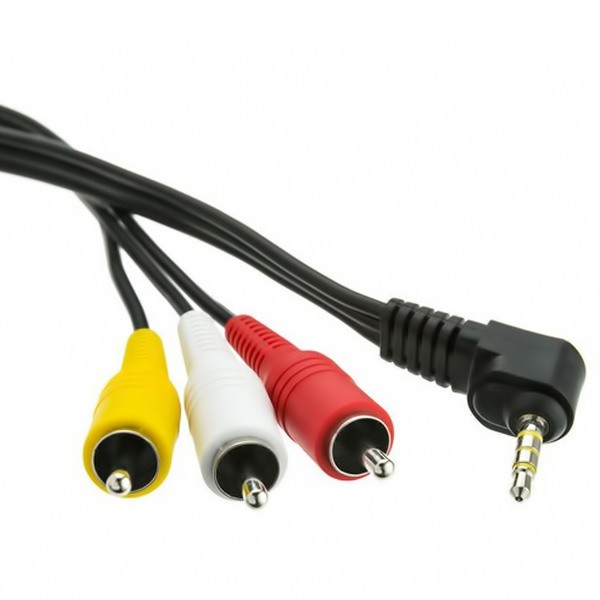Cable Rca 3 Rca A 3 Rca Macho 1,5 Metros Audio Y Video